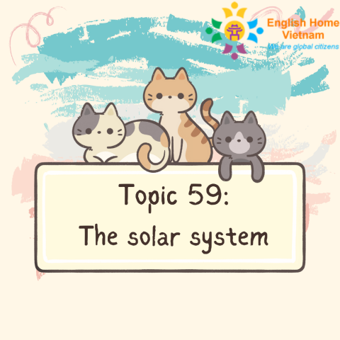 Topic 59 - The solar system